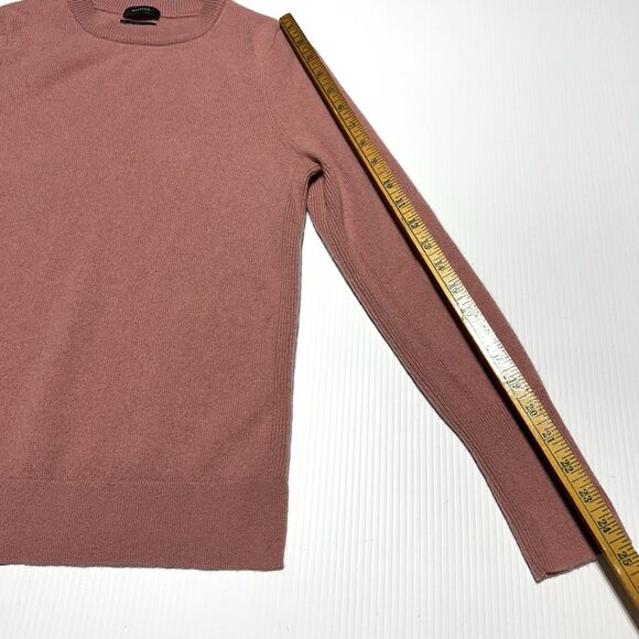 Halogen 100% Cashmere Crew Neck Pullover Sweater Size S Small Pink - Picture 9 of 9